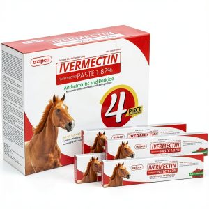 OZIPCO Ivermectin Horse Dewormer Apple Flavor Oral Paste-0