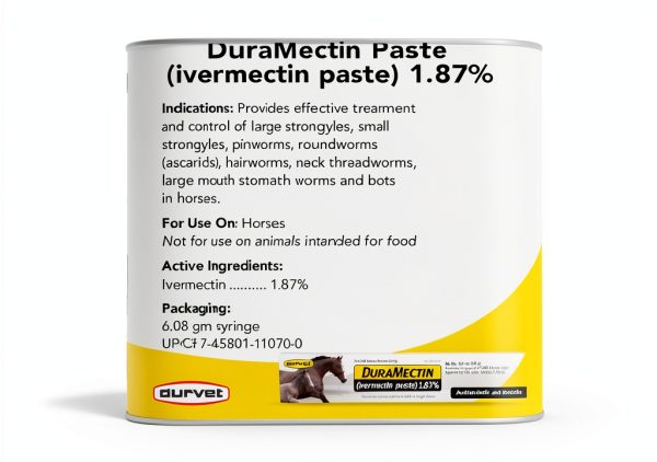 Durvet Horse Dewormer Removes Worms Bots Single Dose-4