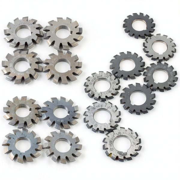 Amobink Involute Gear Cutter Set High Speed Steel 8pcs-8