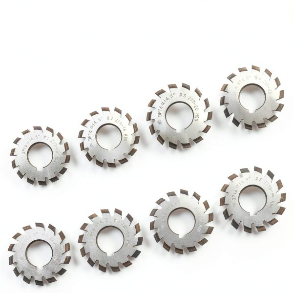 GLNWUE Involute Gear Cutters High Speed Steel 14.5 Degree-5