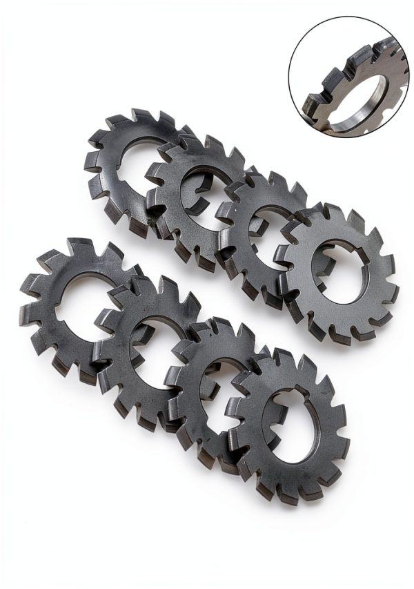 CookiBlend M1 Involute Gear Cutters High Speed Steel Set-7