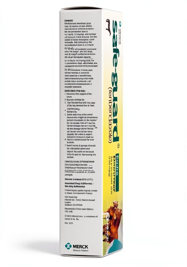 Merck Fenbendazole Dewormer Horse Care Apple Cinnamon Taste-4