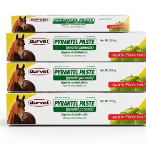 Durvet Horse Dewormer Apple Flavor Safe Foals Mares-0