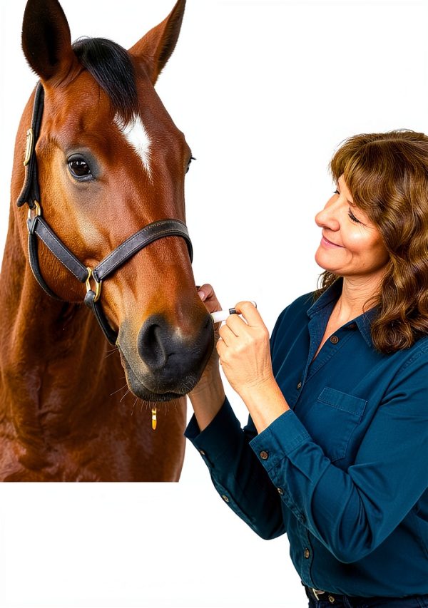 CLENVIA Apple Gel Horse Dewormer Syringe 3-Pack-4