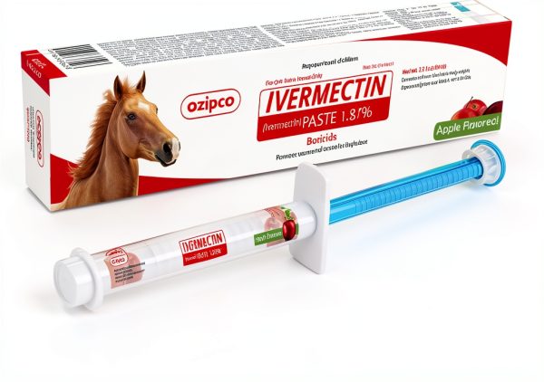 OZIPCO Ivermectin Horse Dewormer Apple Flavor Oral Paste-8