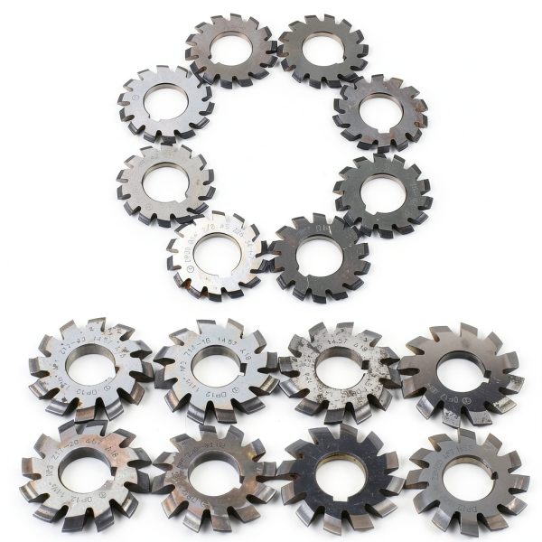 Amobink Involute Gear Cutter Set High Speed Steel 8pcs-5