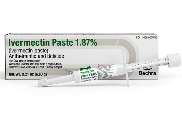 Dechra Ivermectin Paste Horse Wormer Parasite Protection-1