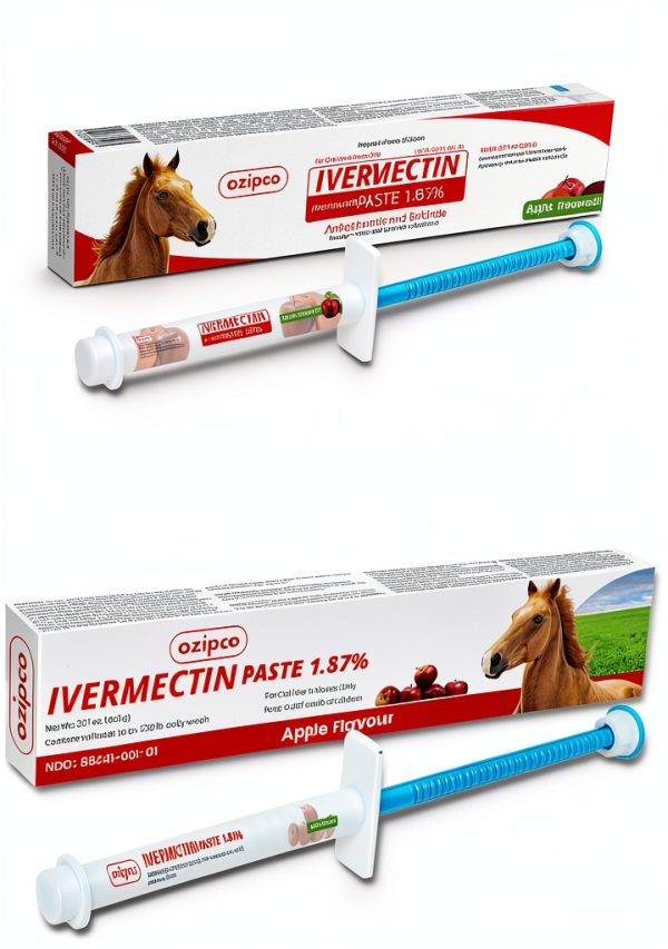OZIPCO Ivermectin Horse Dewormer Apple Flavor Oral Paste-7