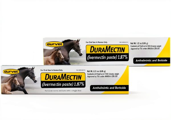 Durvet Horse Dewormer Removes Worms Bots Single Dose-0