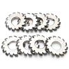 Akozon Involute Gear Cutter Set High Speed Steel 14.5° Angle-5