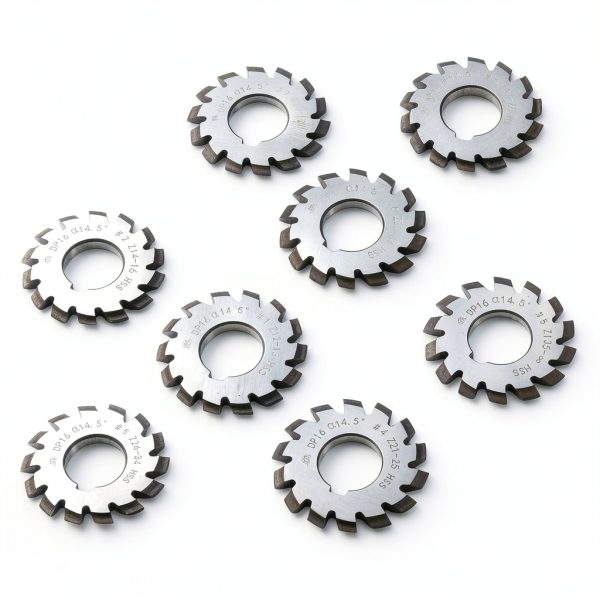GLNWUE Involute Gear Cutters High Speed Steel 14.5 Degree-0