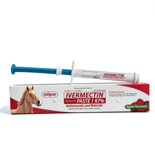 OZIPCO Ivermectin Horse Dewormer Apple Flavor Oral Paste-2