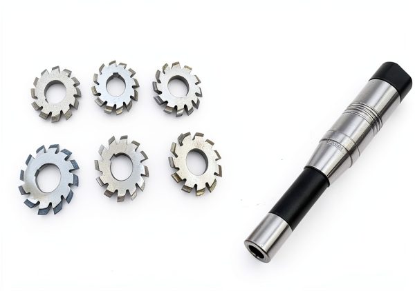 Shang Hai Involute Gear Cutters High Speed Steel 8 Piece Set-0